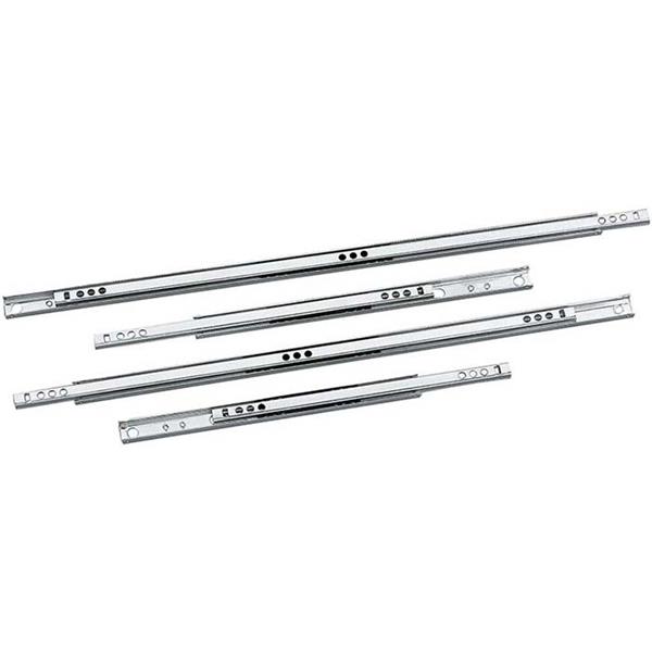 JUEGO GUIAS CAJONES N.25 ZINC 278X17 REF.6598 (AMIG)