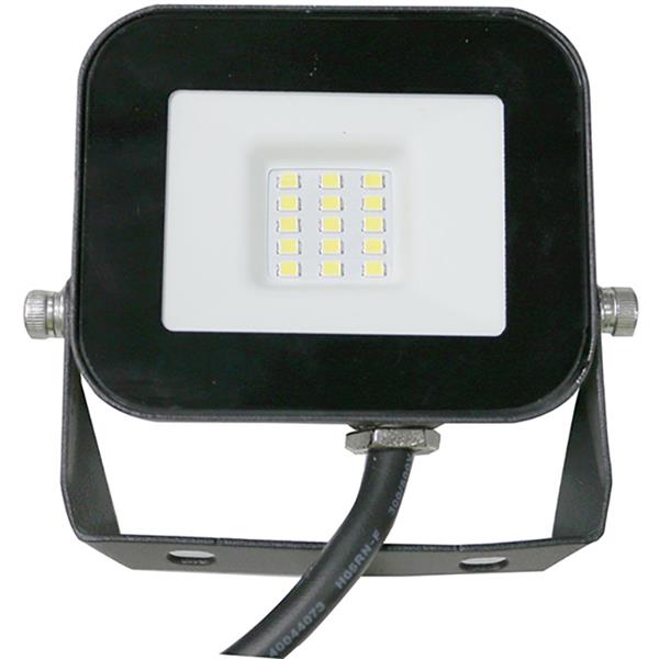 PROYECTOR LED IP65 6500K METALICO NEGRO 10W 860LM REF-90168 (SONEDAS)