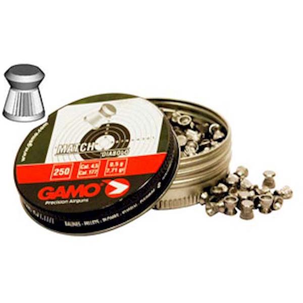 BALINES COPA 4.5 MACTH DIABOLO CAJA METAL 250 UND. REF. 6320024 (GAMO)