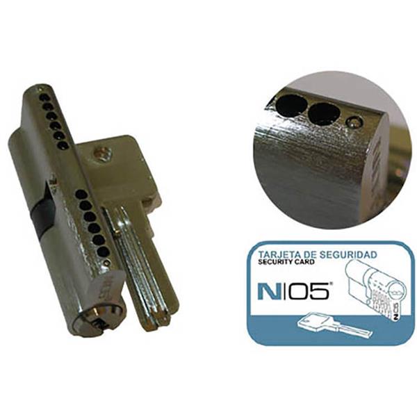 BOMBILLO SEG. 6 PINES+5 LLAVES 32.5+40 L-13MM NIQ (N05)