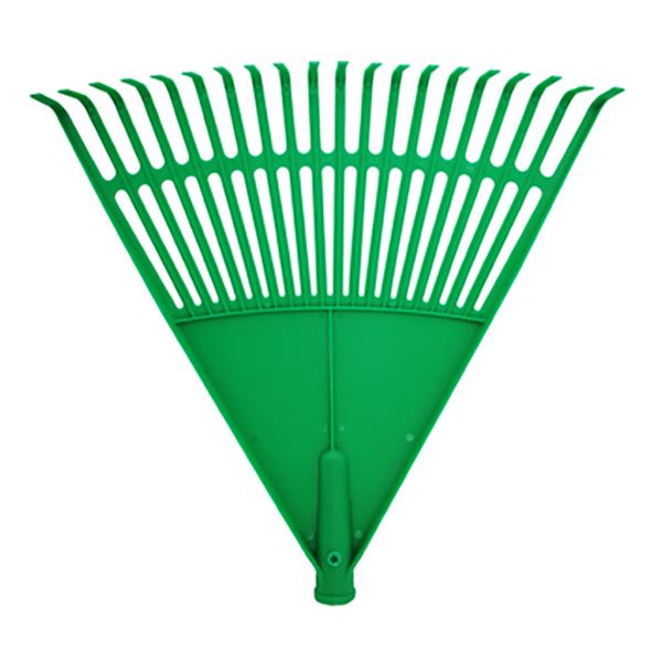 ESCOBA RECOGE HOJAS PP MOD. ERH-01. 420X400. VERDE (FERROTECH)