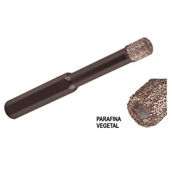 BROCA CORONA 8MM DIAMANTADA P/PORCELANICO AUTOLUBRICADA EXG. M/EXG (FERROTECH)